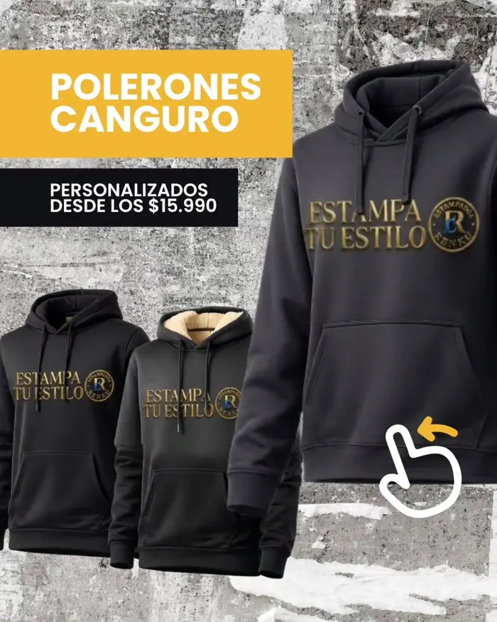 Polerones personalizados