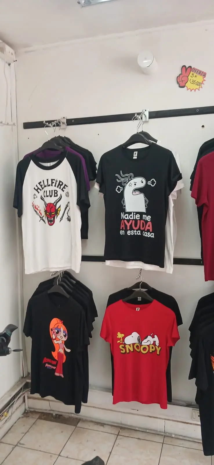 3 poleras por $35.000